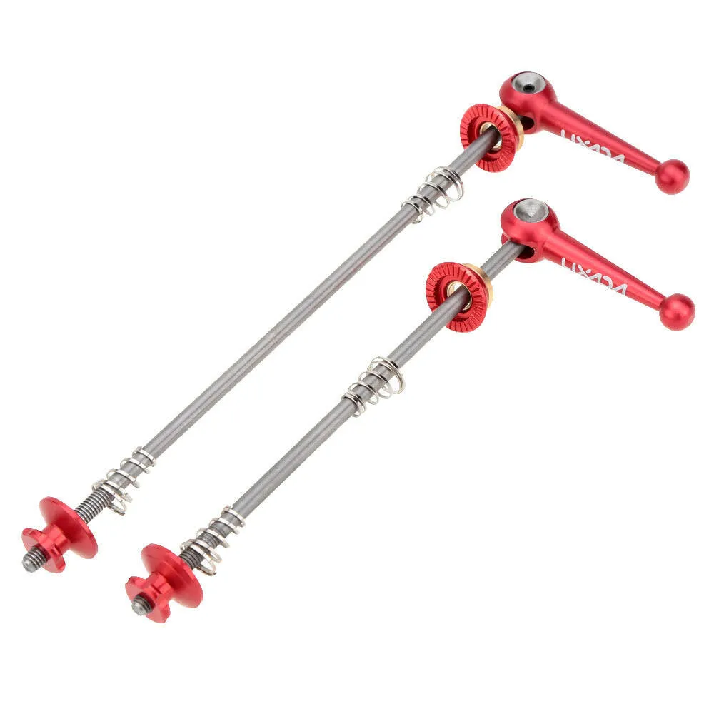 2Pcs Lixada Ultralight Quick Release Titanium Skewers for MTB Road Bike