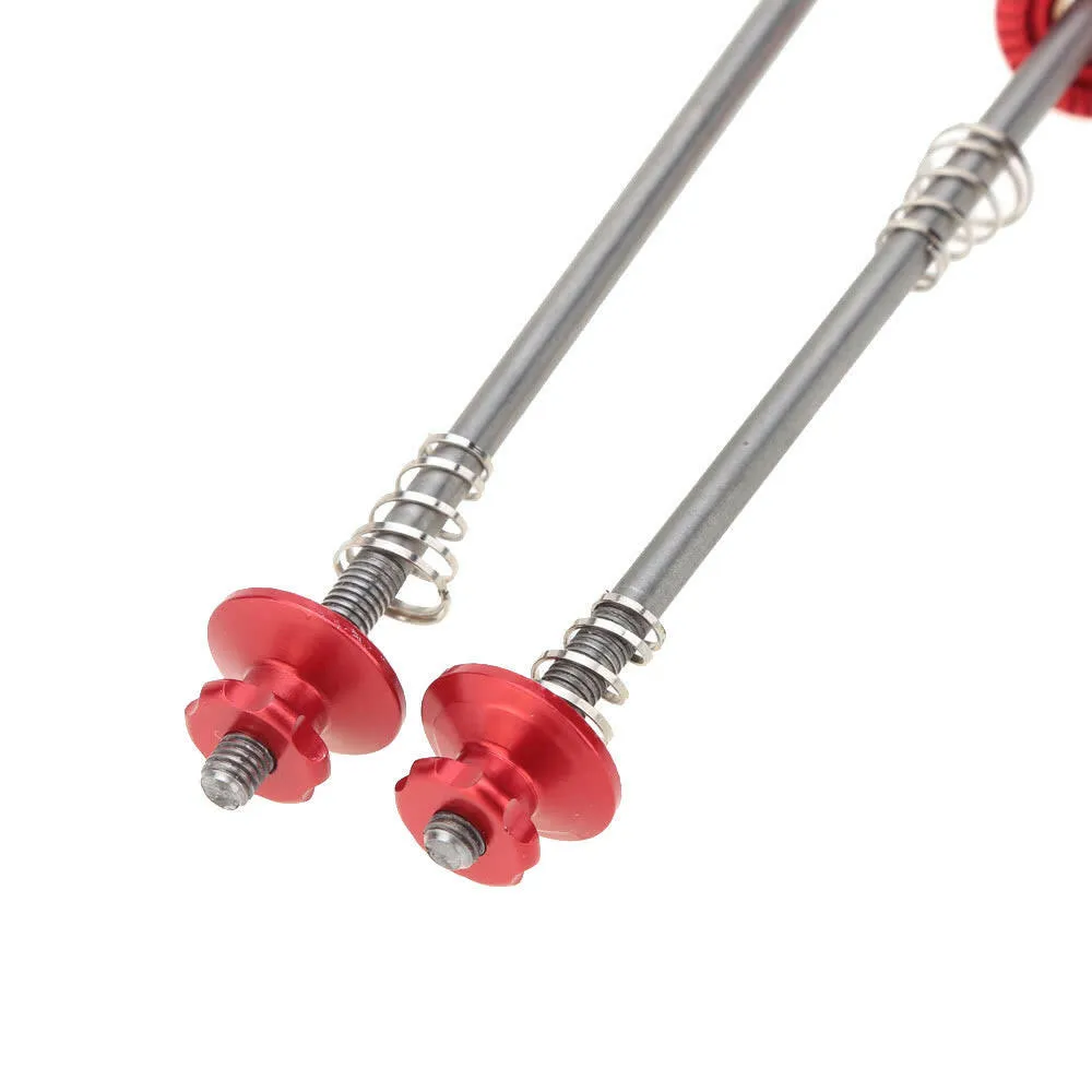 2Pcs Lixada Ultralight Quick Release Titanium Skewers for MTB Road Bike