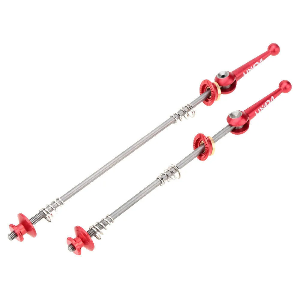 2Pcs Lixada Ultralight Quick Release Titanium Skewers for MTB Road Bike