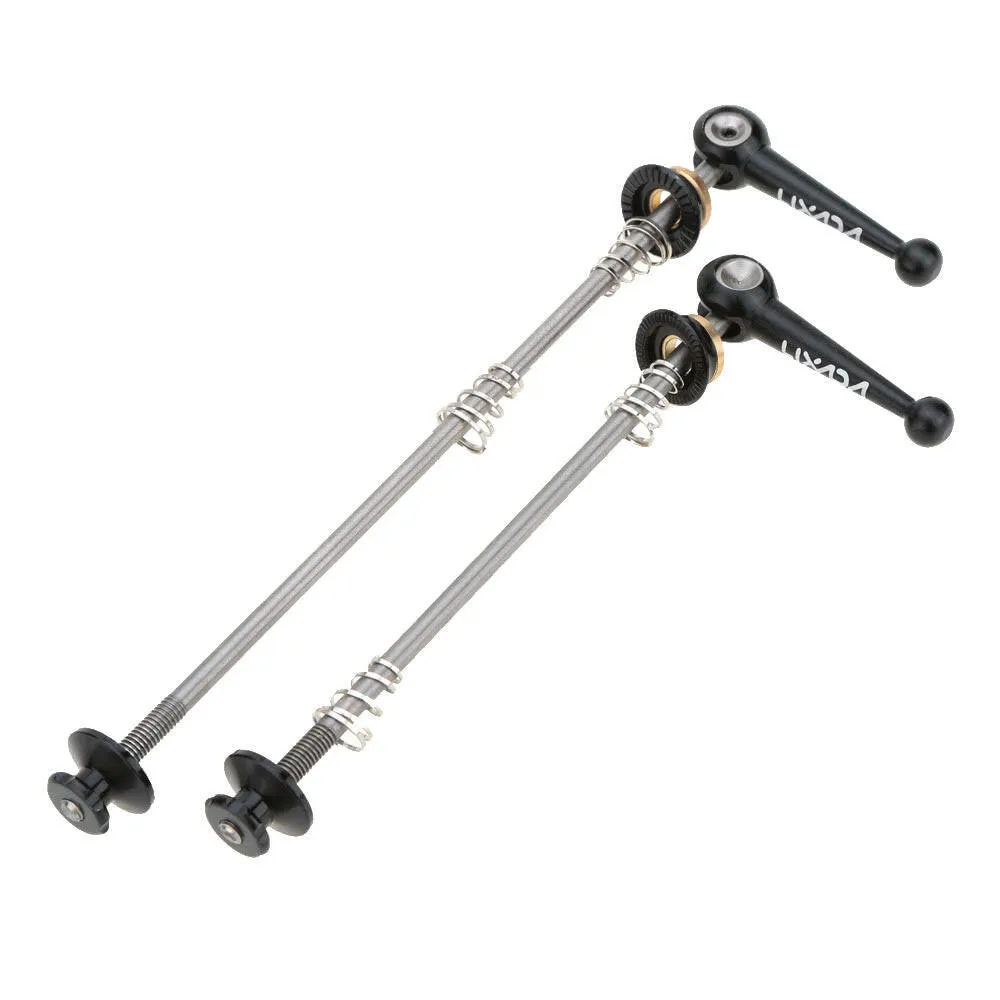 2Pcs Lixada Ultralight Quick Release Titanium Skewers for MTB Road Bike