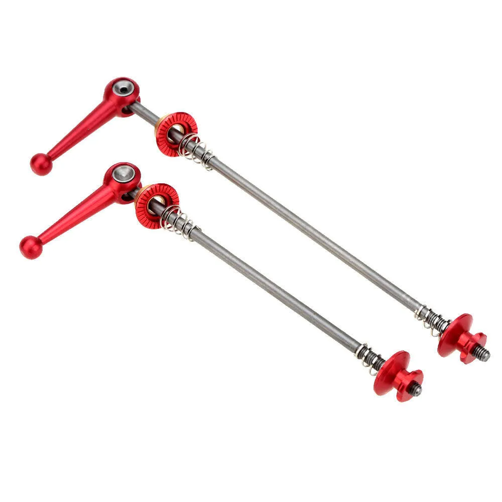 2Pcs Lixada Ultralight Quick Release Titanium Skewers for MTB Road Bike