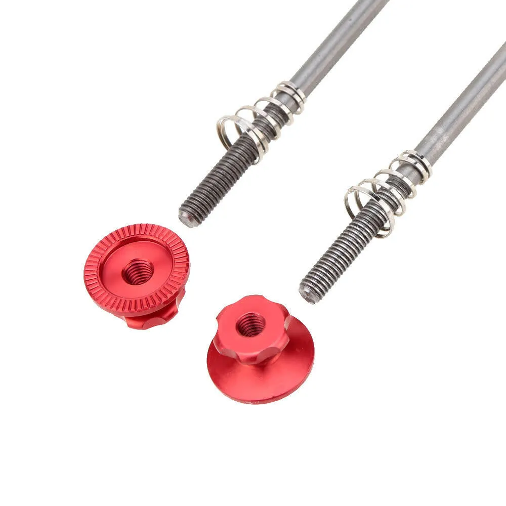 2Pcs Lixada Ultralight Quick Release Titanium Skewers for MTB Road Bike