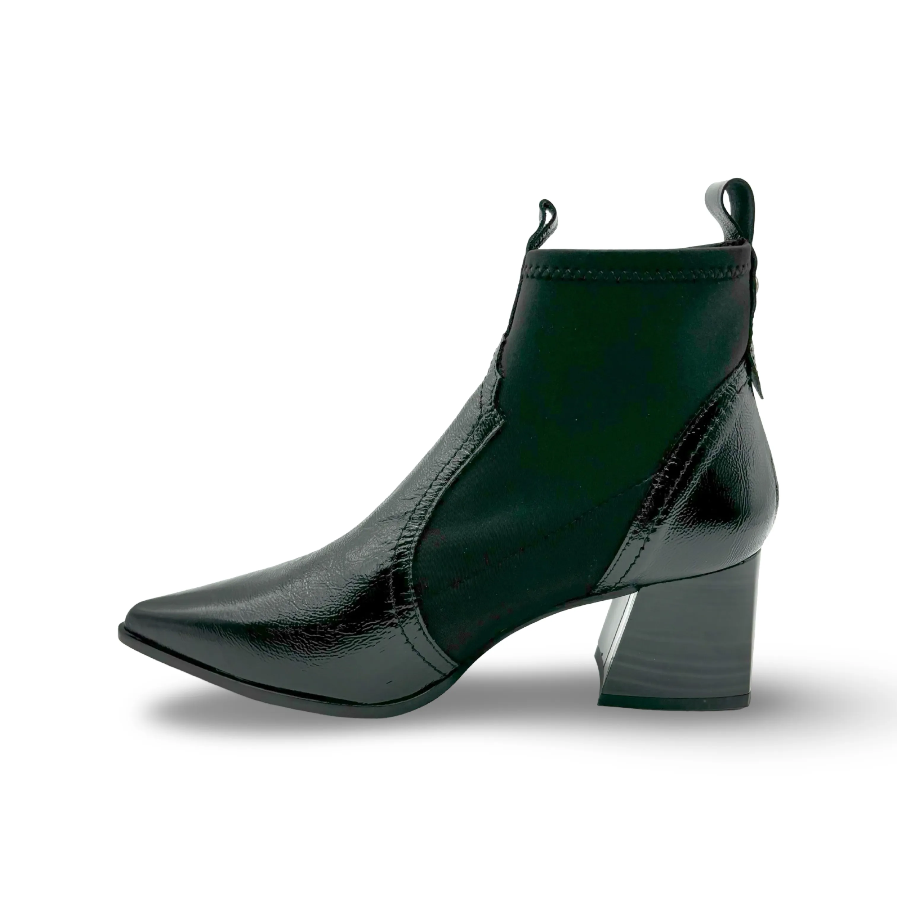 9259 Black Patent Bootie