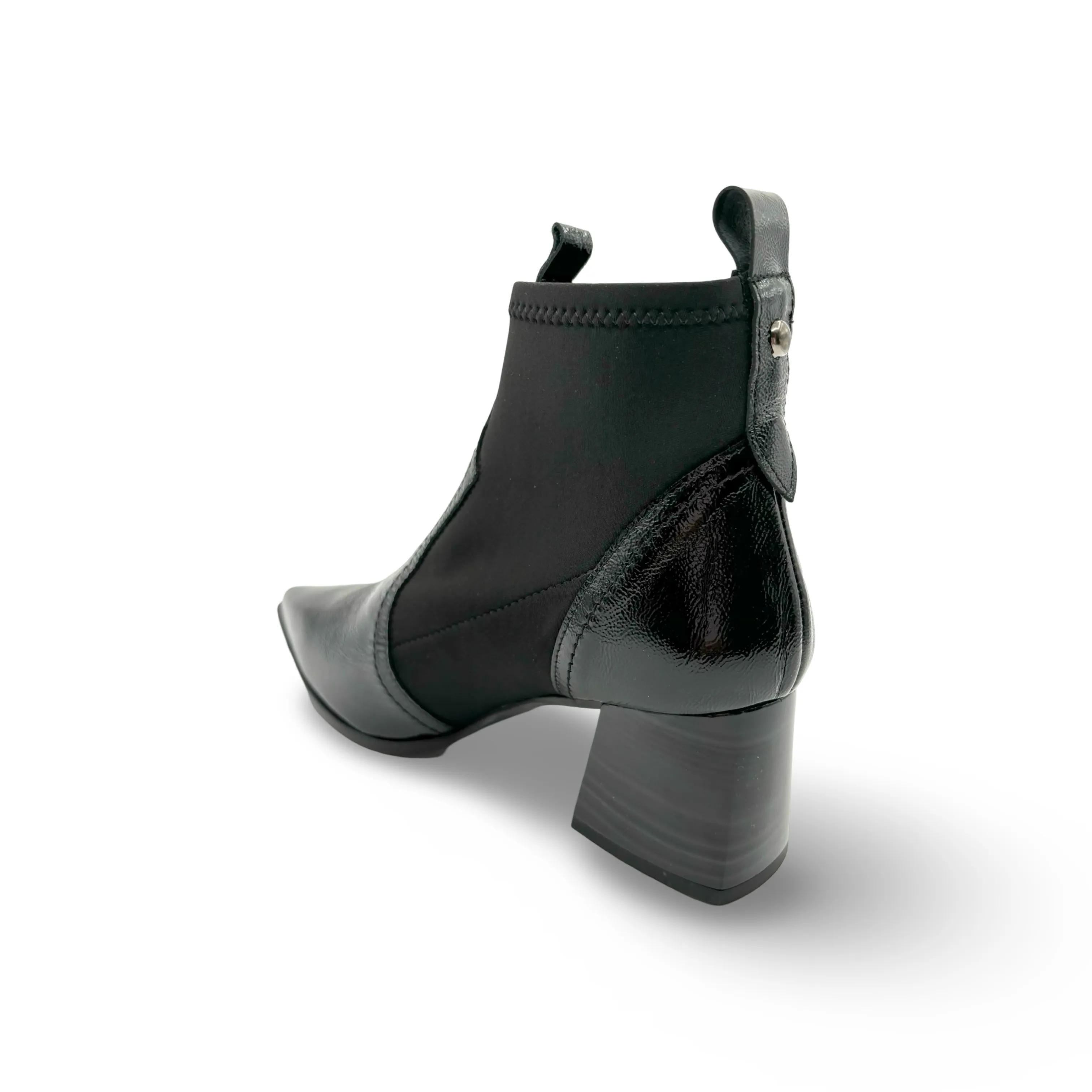 9259 Black Patent Bootie