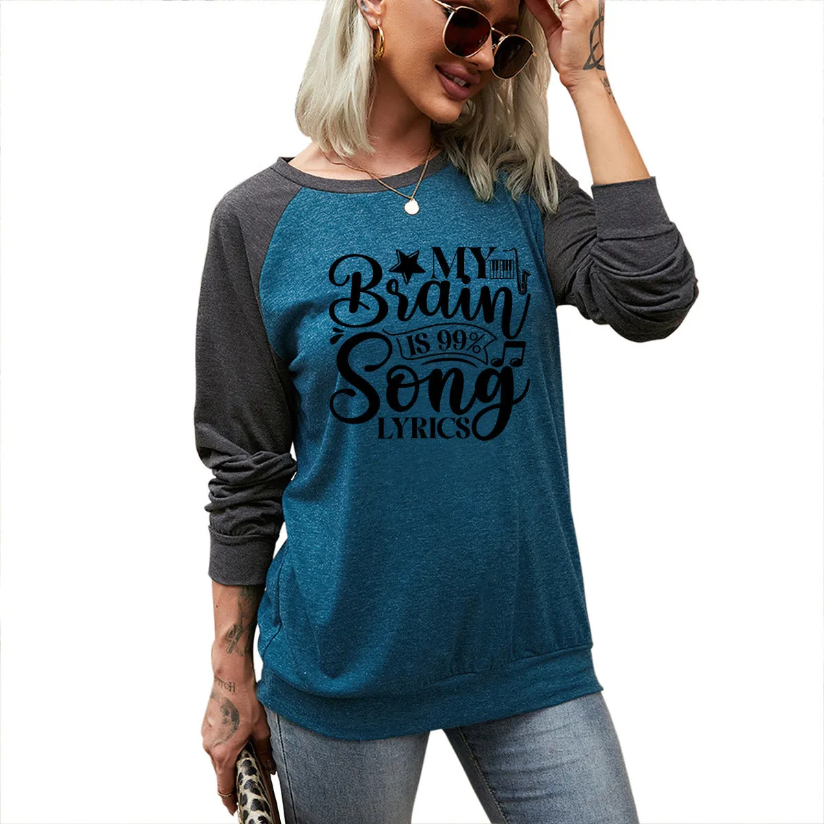 99% Song Lyrics Long Sleeve Tee