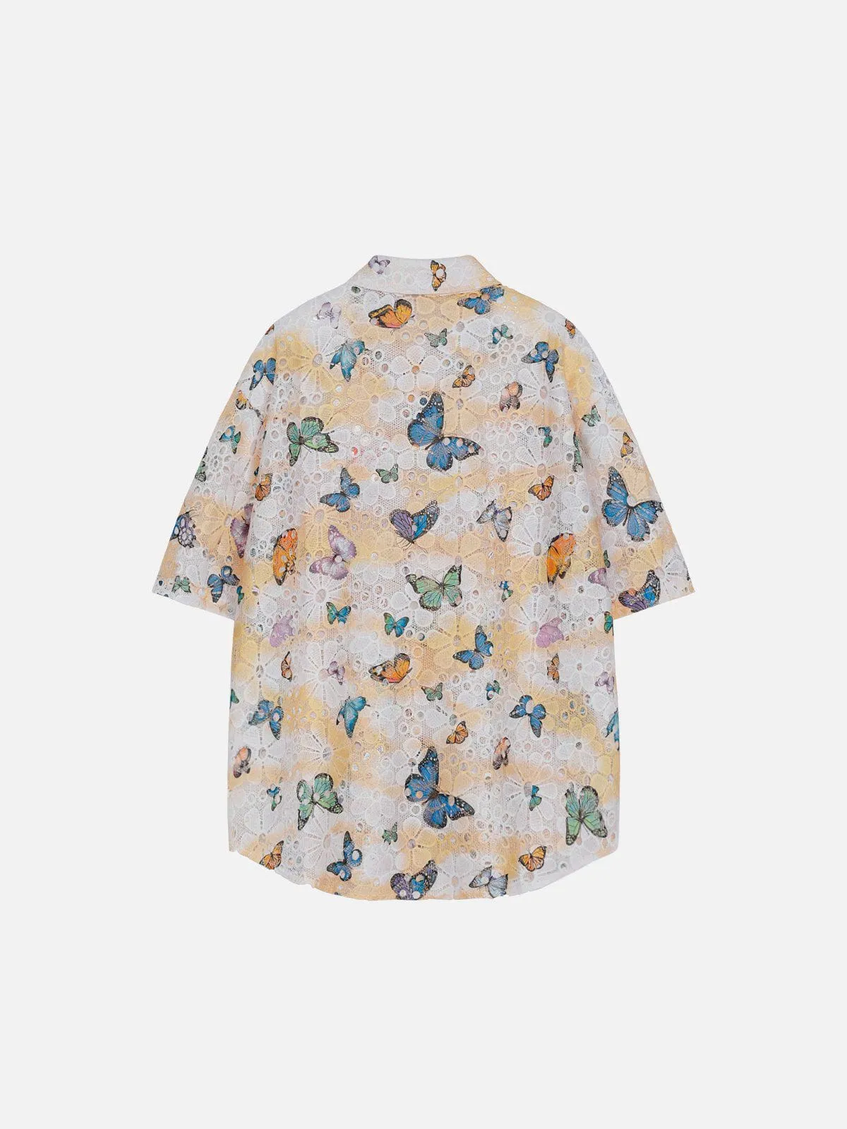 Aelfric Eden Cut-Out Butterfly Short Sleeve Shirt