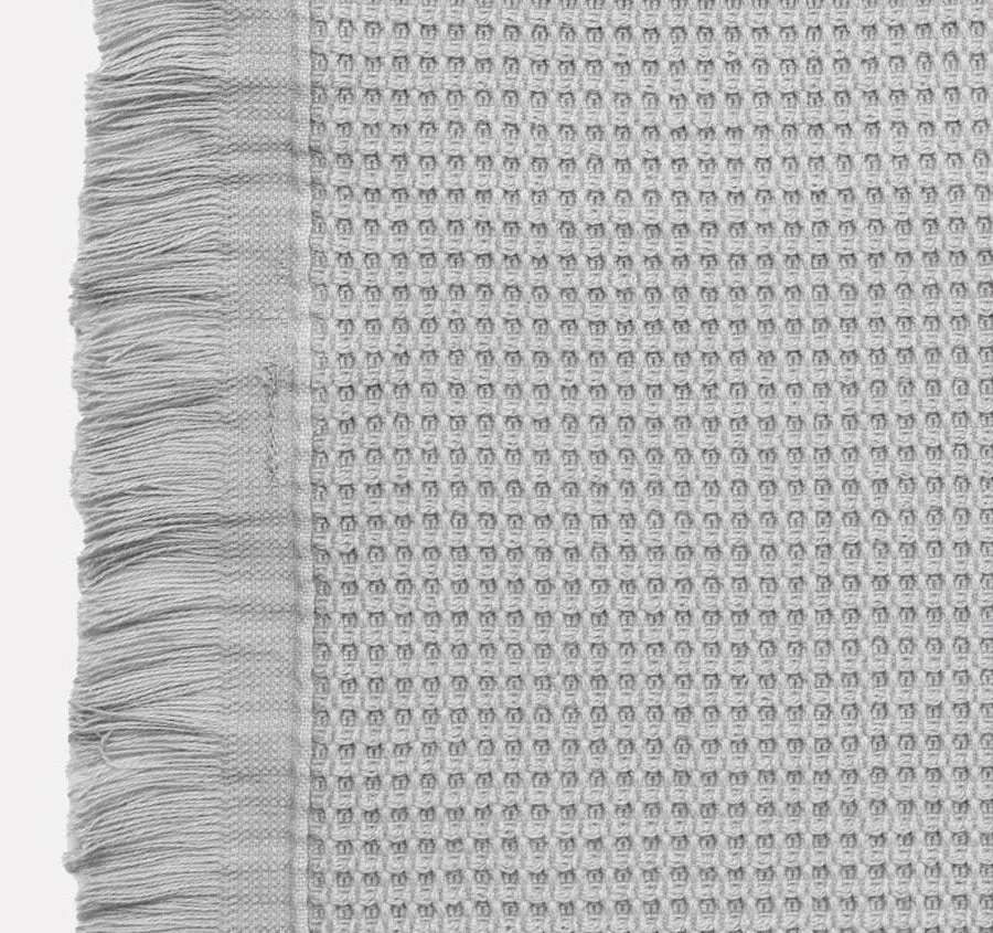 Aria 550GSM Bamboo Cotton Bath Towel Range Silver