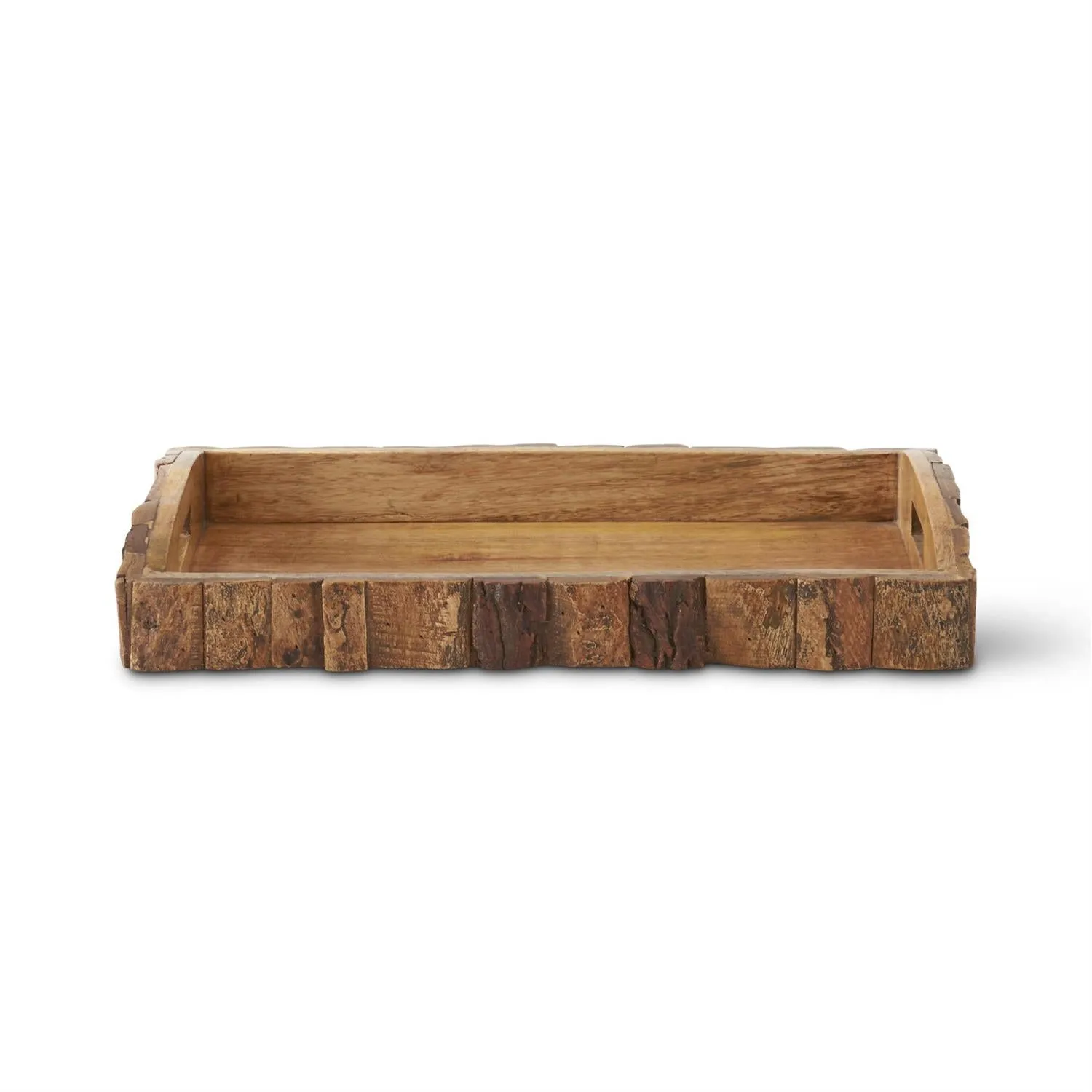 Bark Edge Wood Nesting Trays