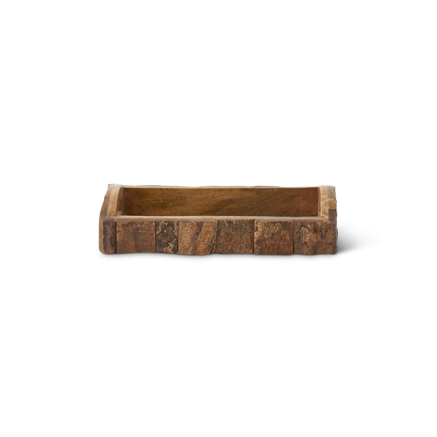 Bark Edge Wood Nesting Trays