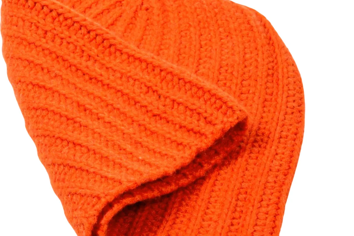 Cashmere Herringbone Cap