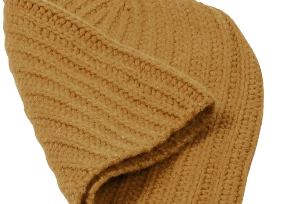 Cashmere Herringbone Cap