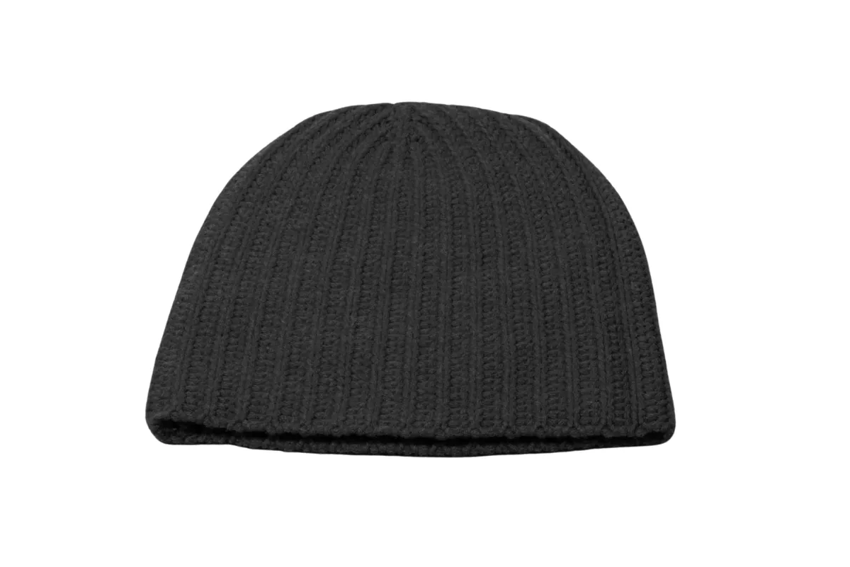 Cashmere Herringbone Cap