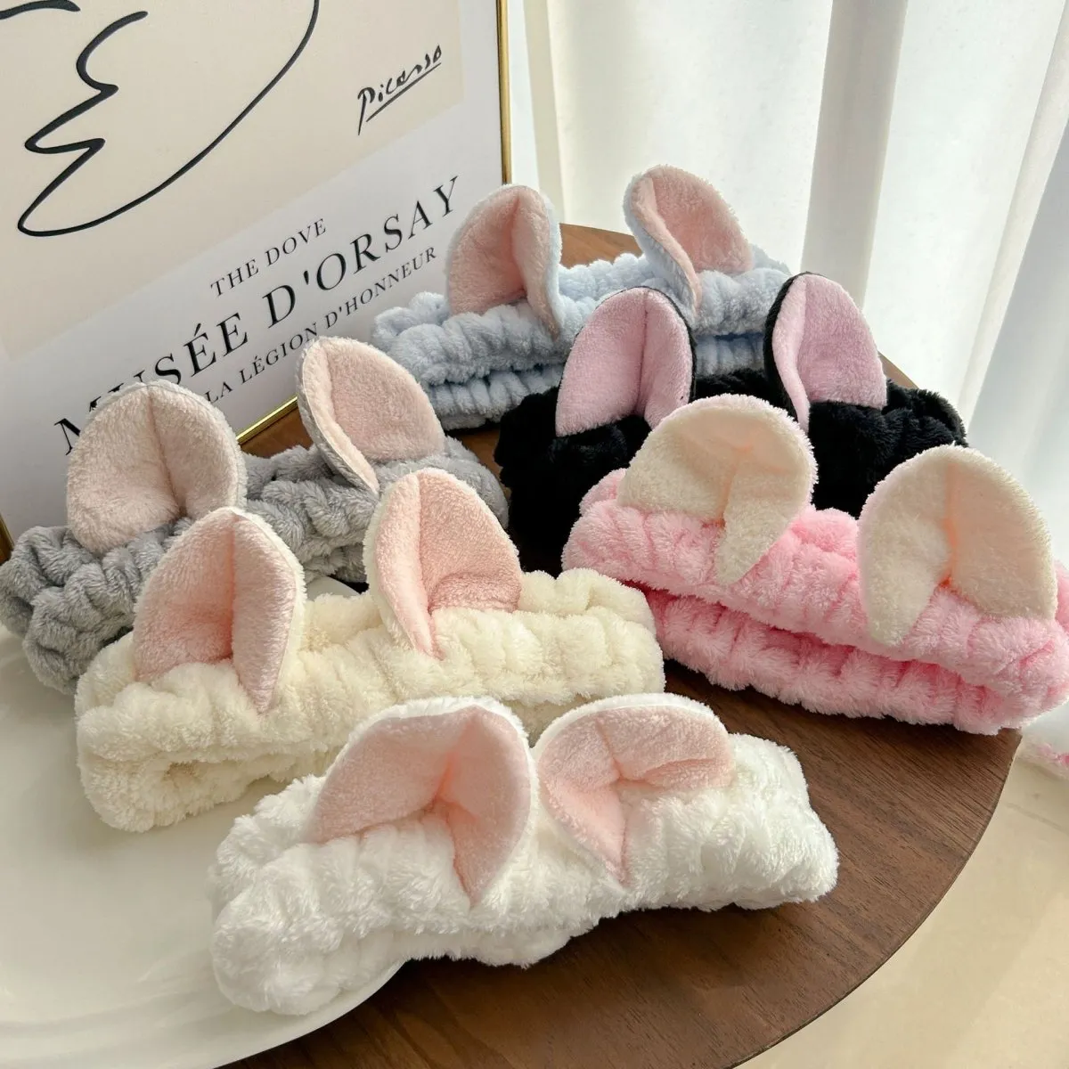 Cat Ears Headband -Makeup Headband Soft and Comfortable