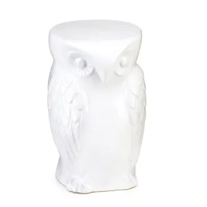 Ceramic Owl Stool