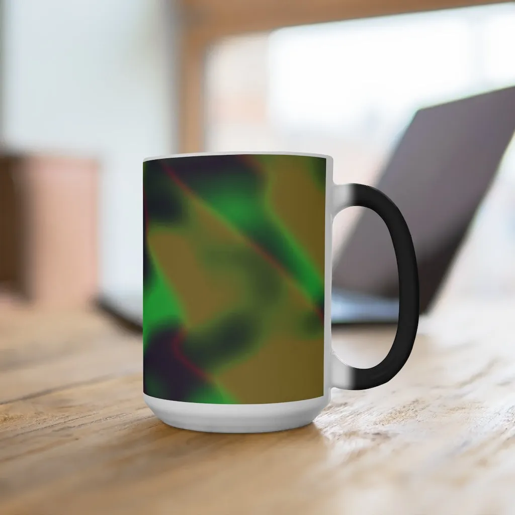 Colorful Pattern Color Changing Mug