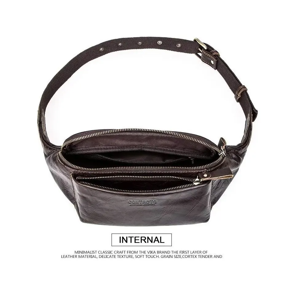 CowLuxe Multifunctional Chic Athletic Waist Bag