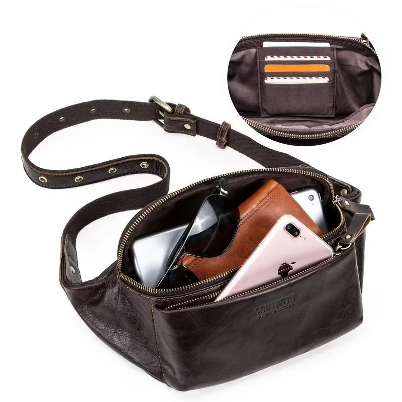 CowLuxe Multifunctional Chic Athletic Waist Bag