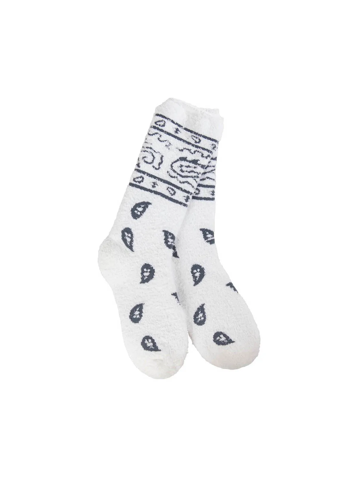 Cozy Bandana Crew Sock