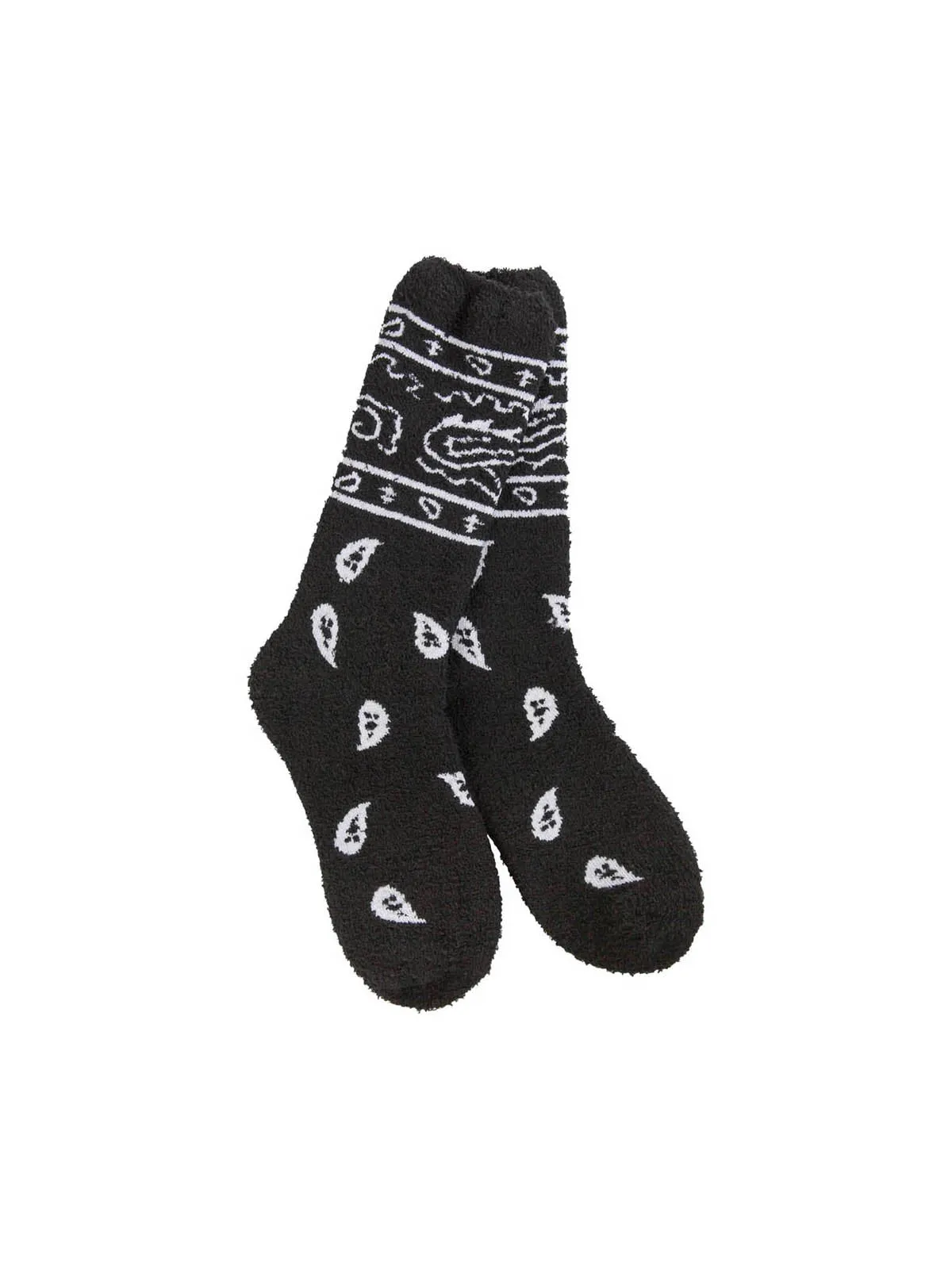 Cozy Bandana Crew Sock