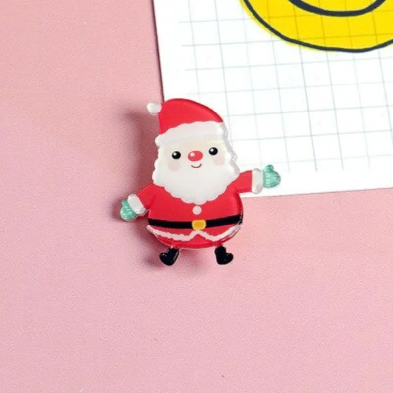 Cute and Fashionable Christmas Decoration Brooch Pins