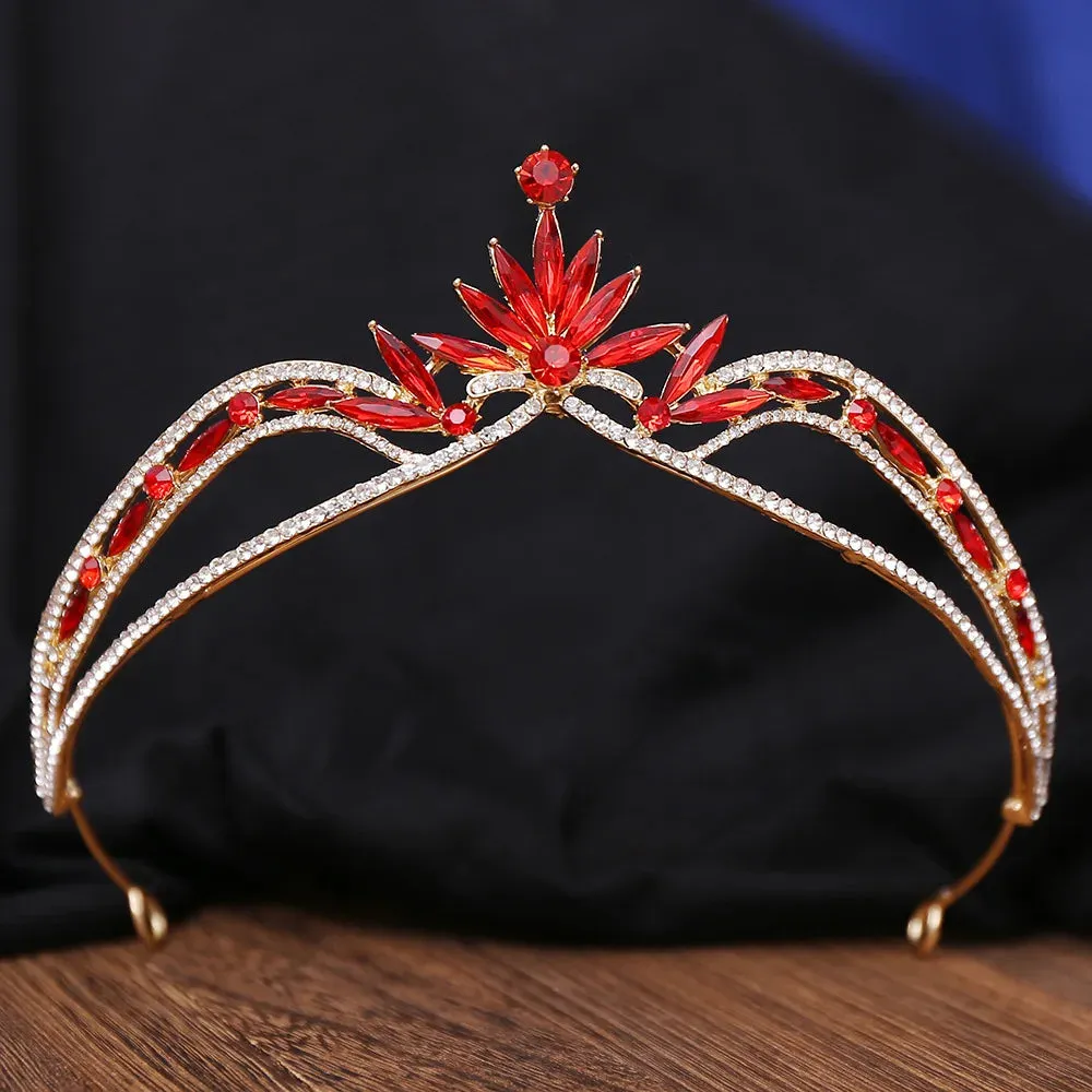 Cute Crystal Crown Tiara