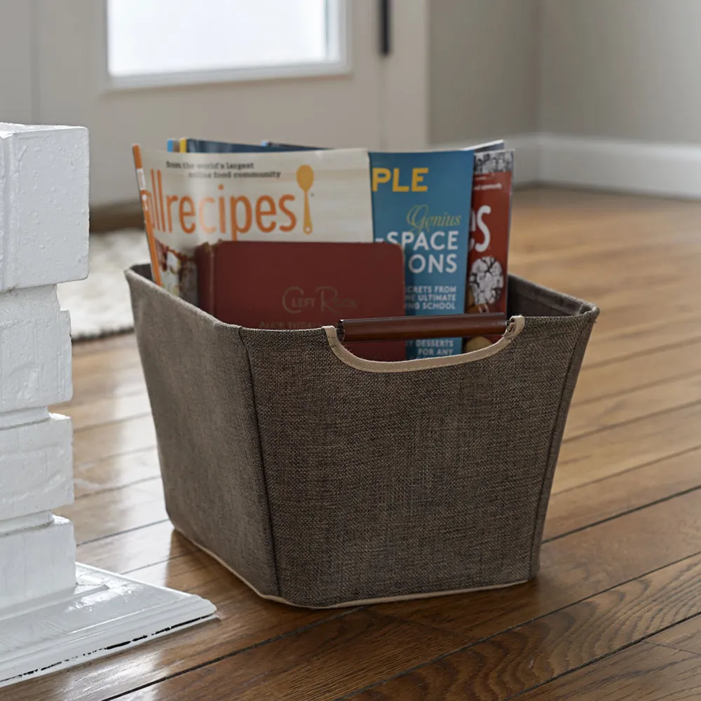 Decorative Storage Basket with Handles