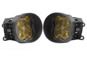 Diode Dynamics SS3 LED Fog Light Kit (yellow, pro) for 2010-21 4Runner