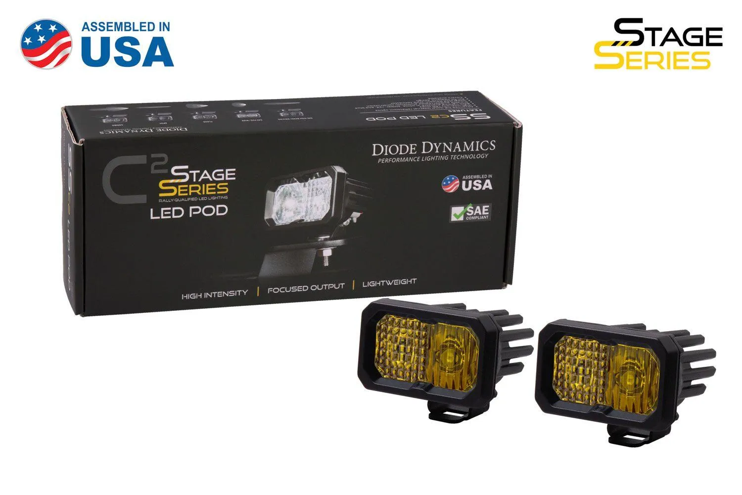 Diode Dynamics SSC2 Sport LED Pod Flood (pair)