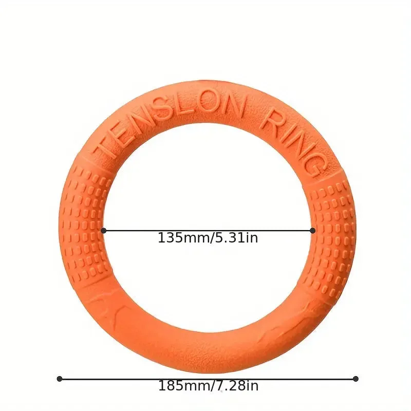 Durable TPR Dog Pull Ring - Interactive Dog Toy