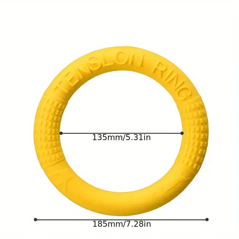 Durable TPR Dog Pull Ring - Interactive Dog Toy