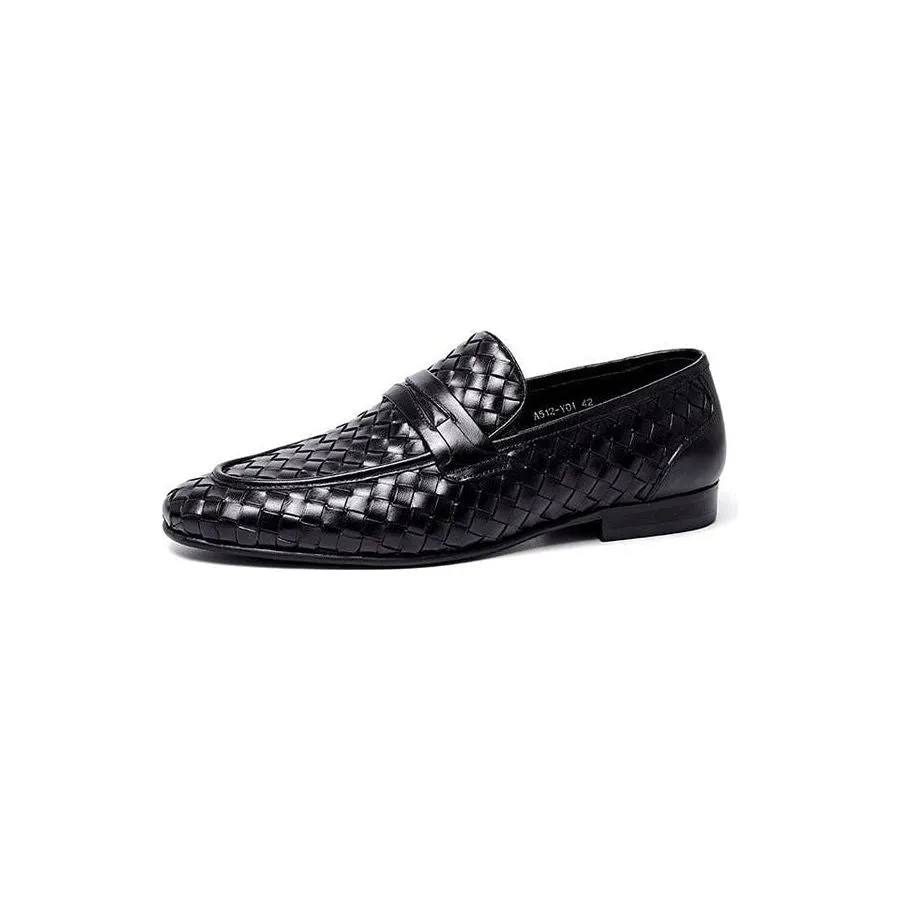 ExoticLux Comfortable Slip-On Leather Loafers