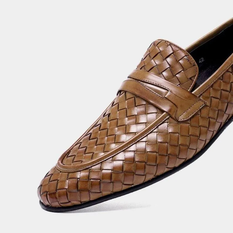 ExoticLux Comfortable Slip-On Leather Loafers