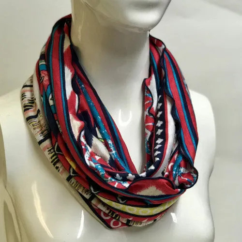 Fire Tribal Eternity Scarf