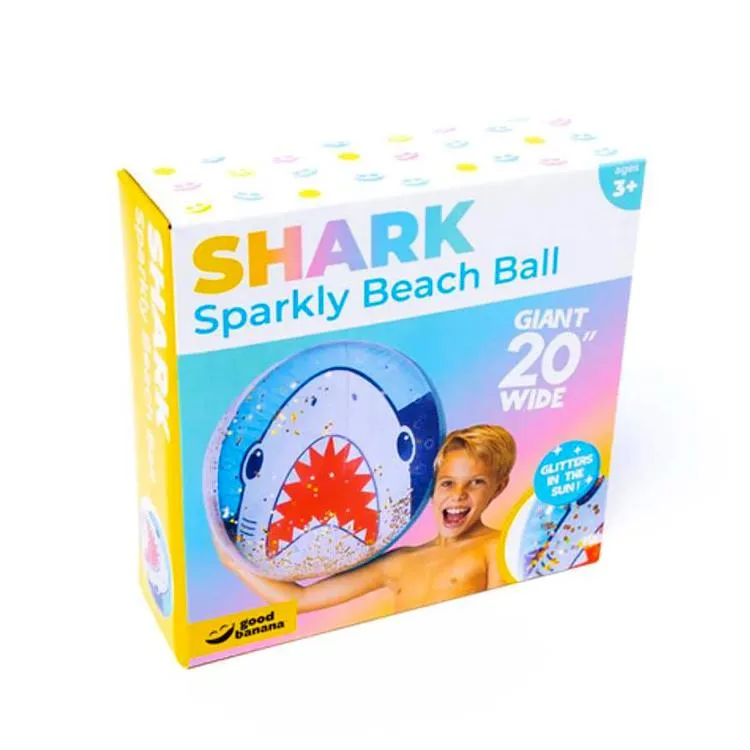 Good Banana Giant Sparkly Beach Ball - Shark