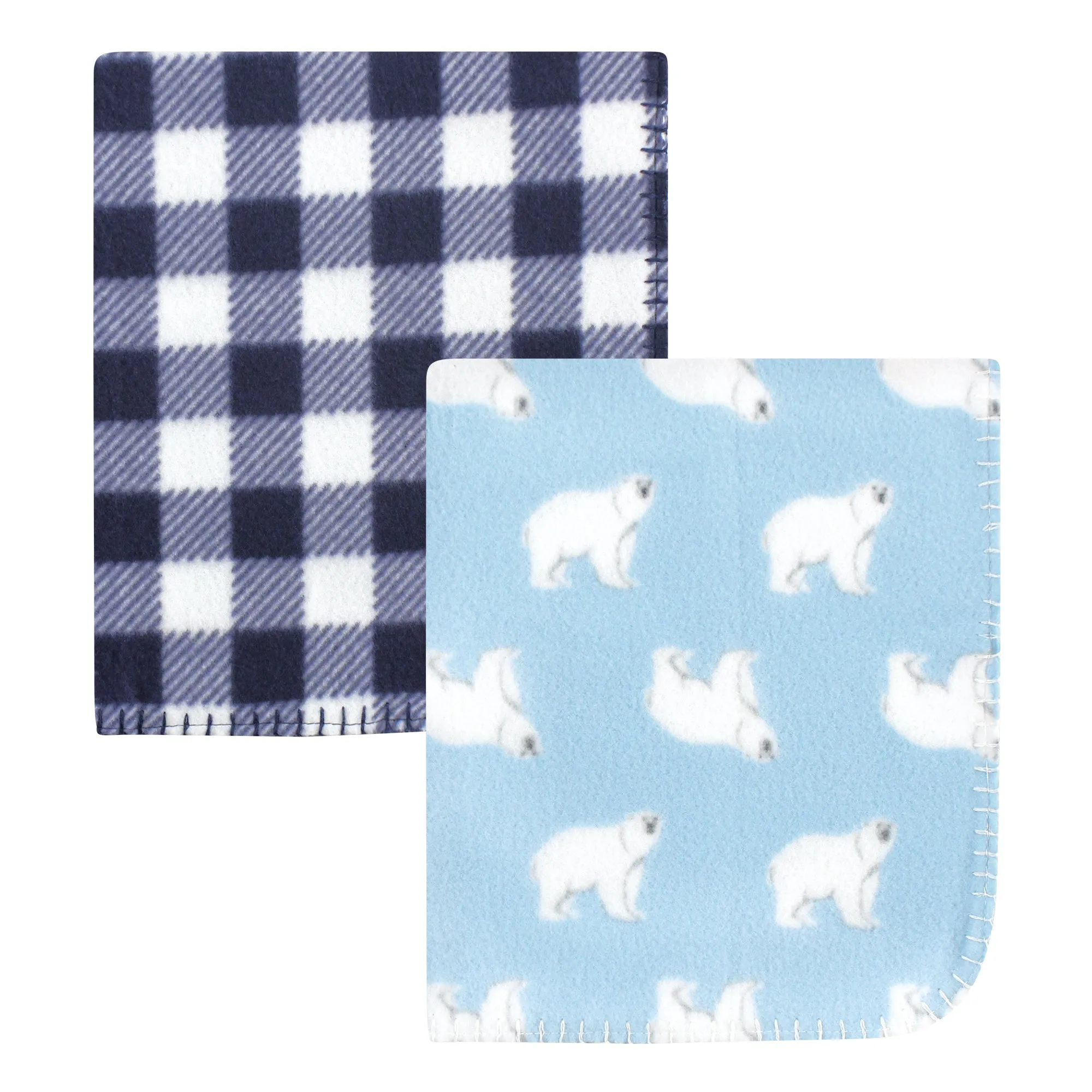 Hudson Baby Fleece Blankets, Polar Bear