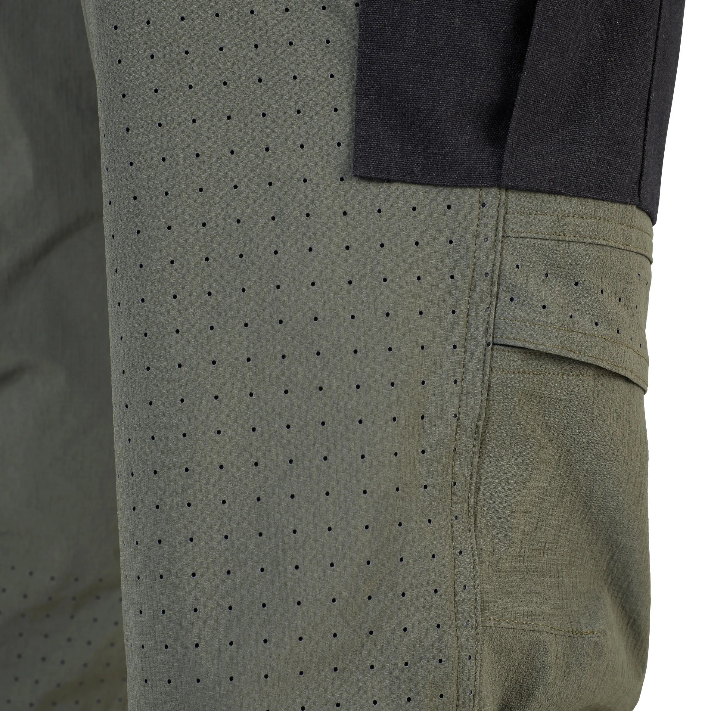 Hunting trousers 900 light durable breathable green SOLOGNAC, khaki brown