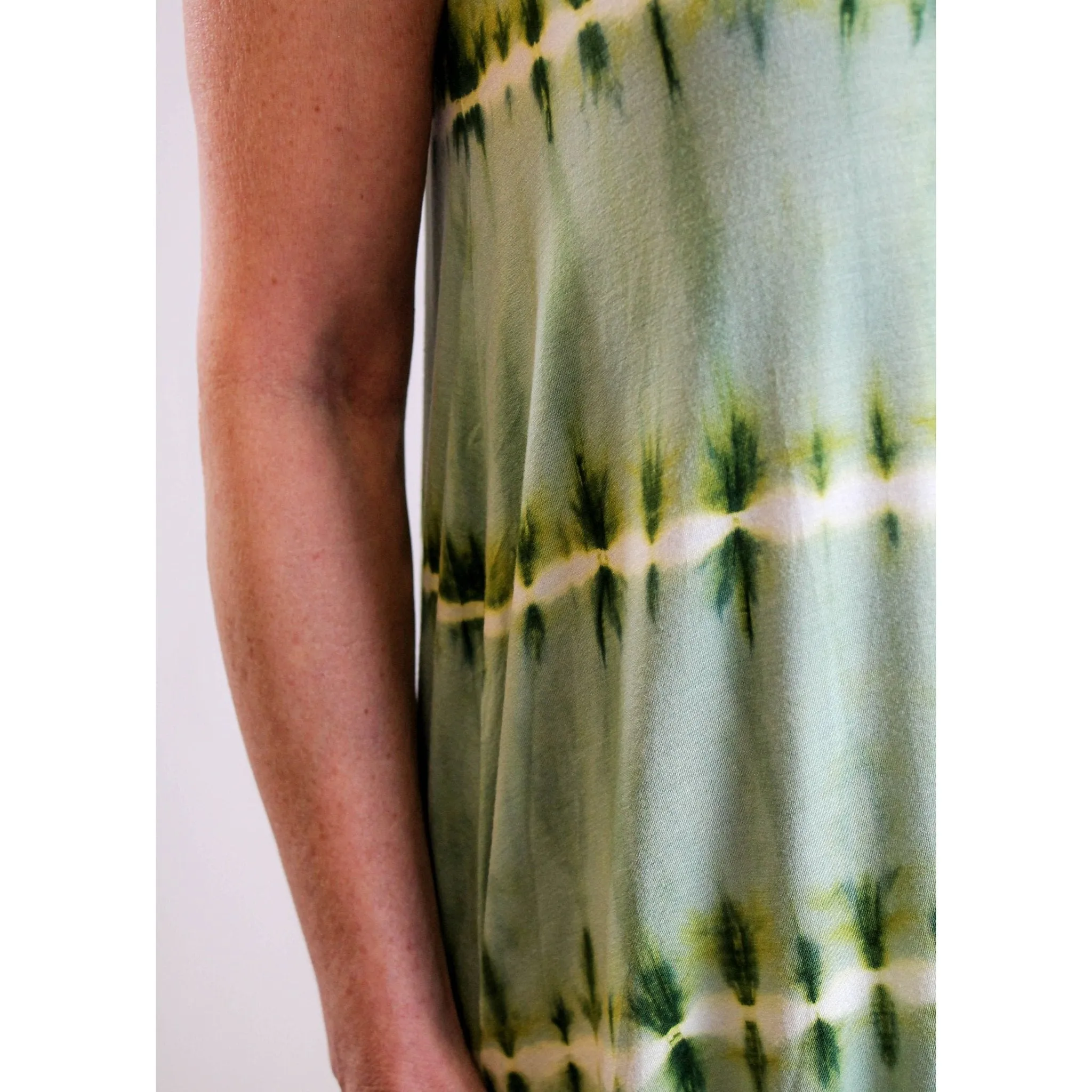 India Boutique Sleeveless Tie Dye Dress