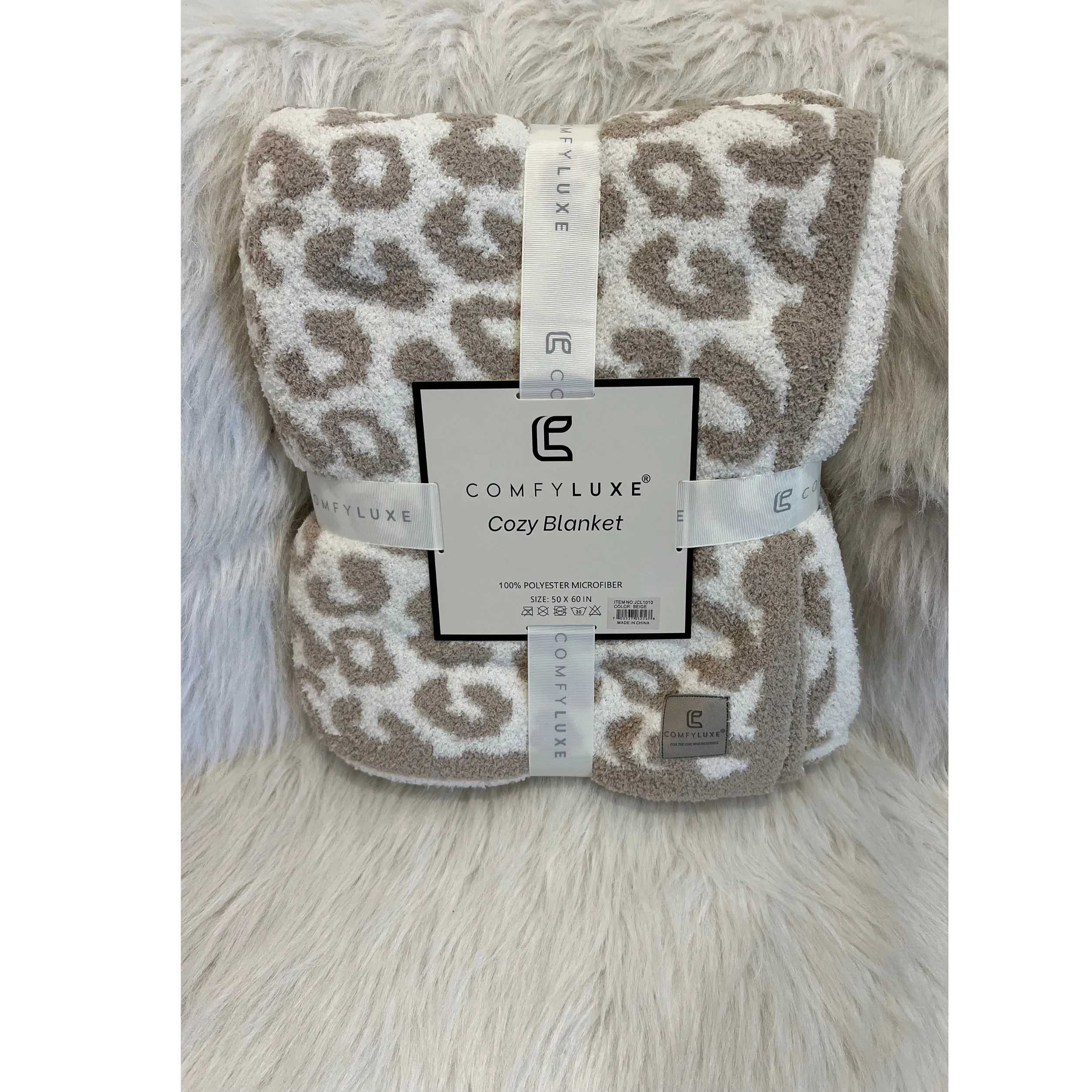 Leopard Print Cozy Blanket