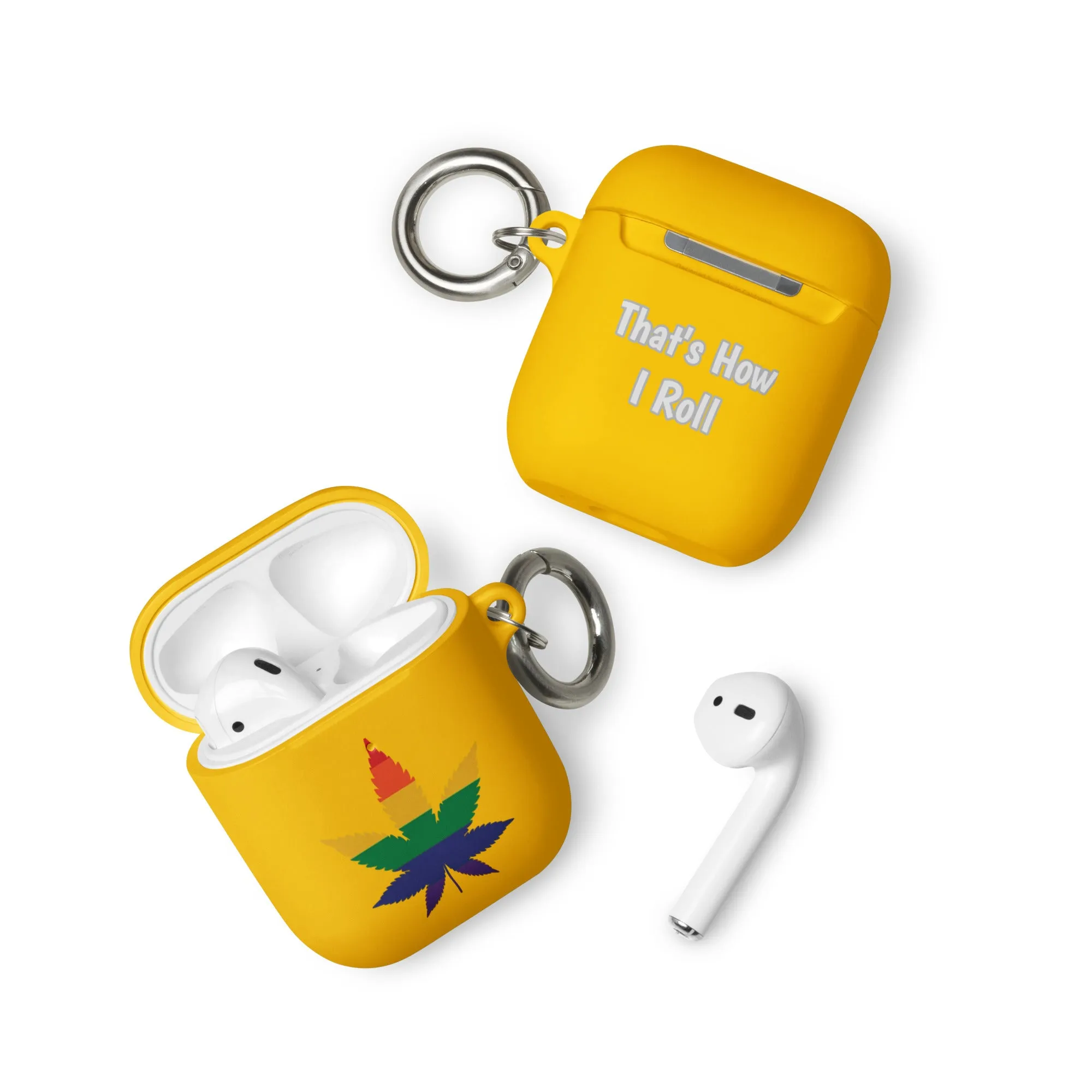 LGBTQ Pride Case for Apple AirPods - Weed