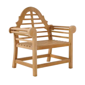 Lutyens Teak Outdoor Lounge Chair