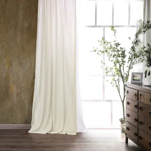 Luxurious Faux Silk Velvet Curtain - 10 Colors