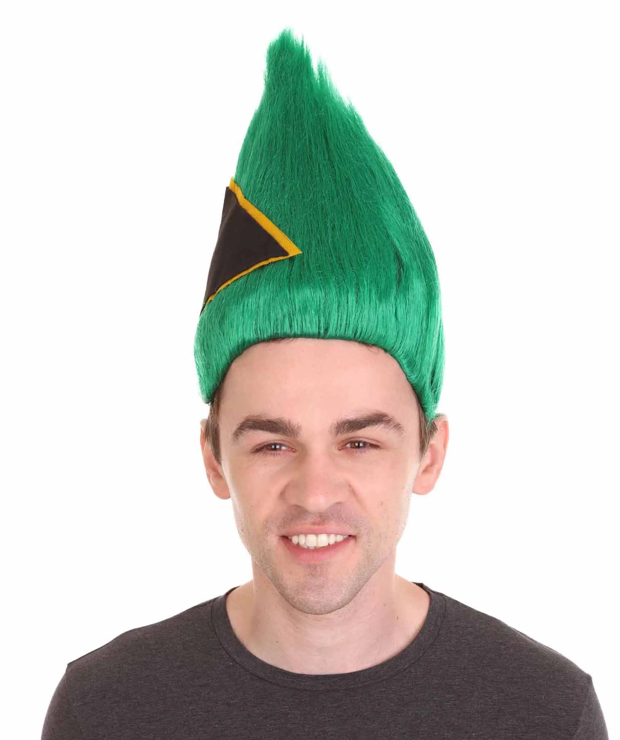 Men's Flag Troll Wig | Premium Breathable Capless Cap