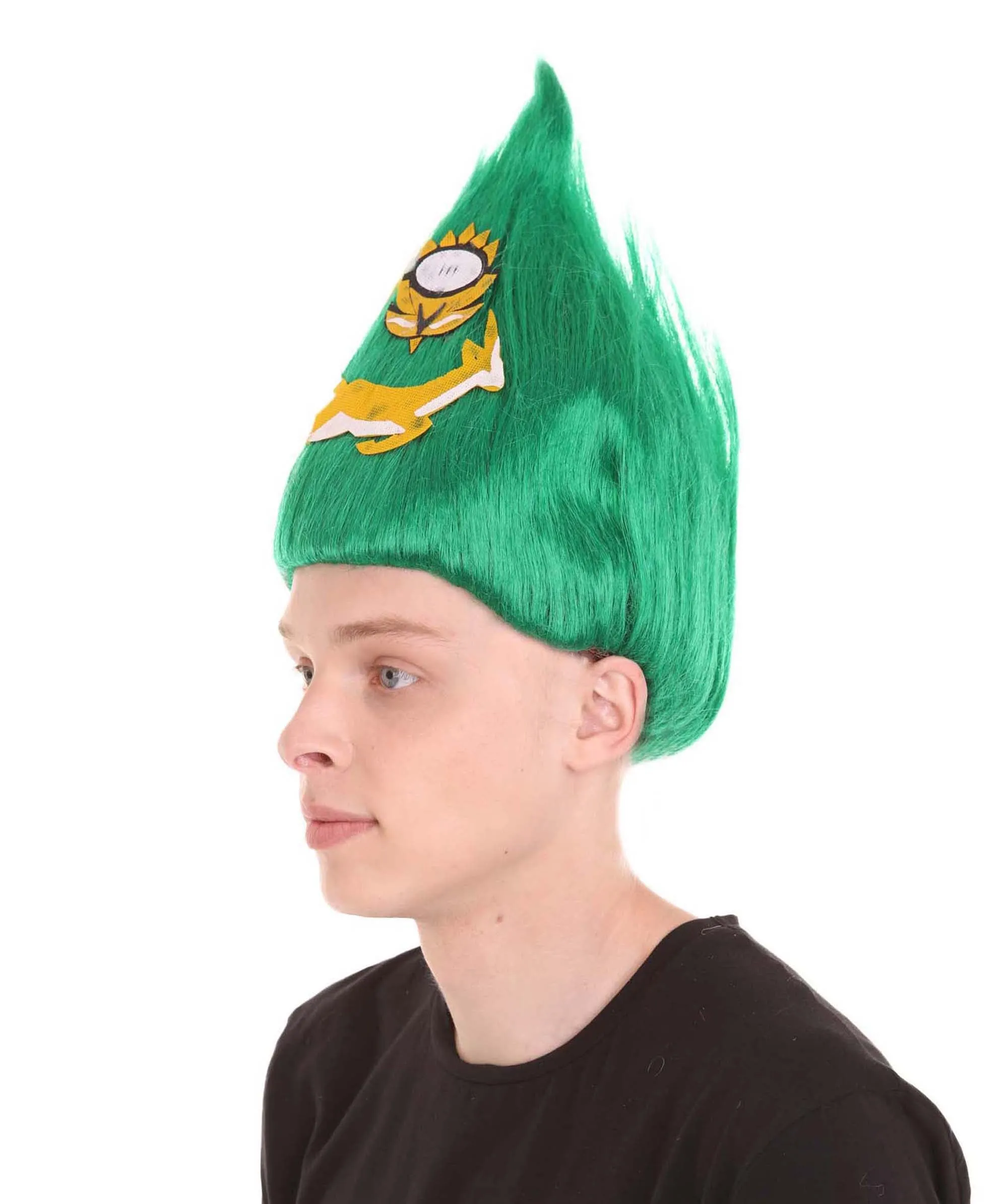 Men's Flag Troll Wig | Premium Breathable Capless Cap