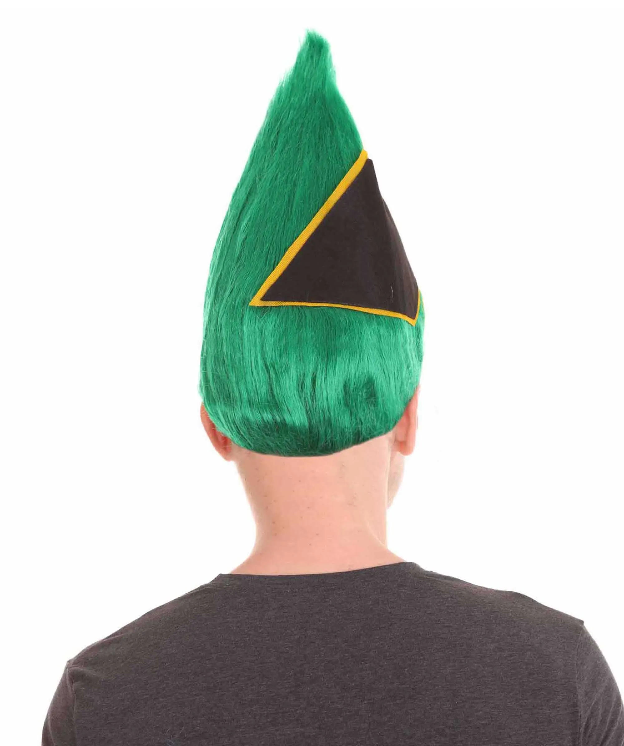 Men's Flag Troll Wig | Premium Breathable Capless Cap