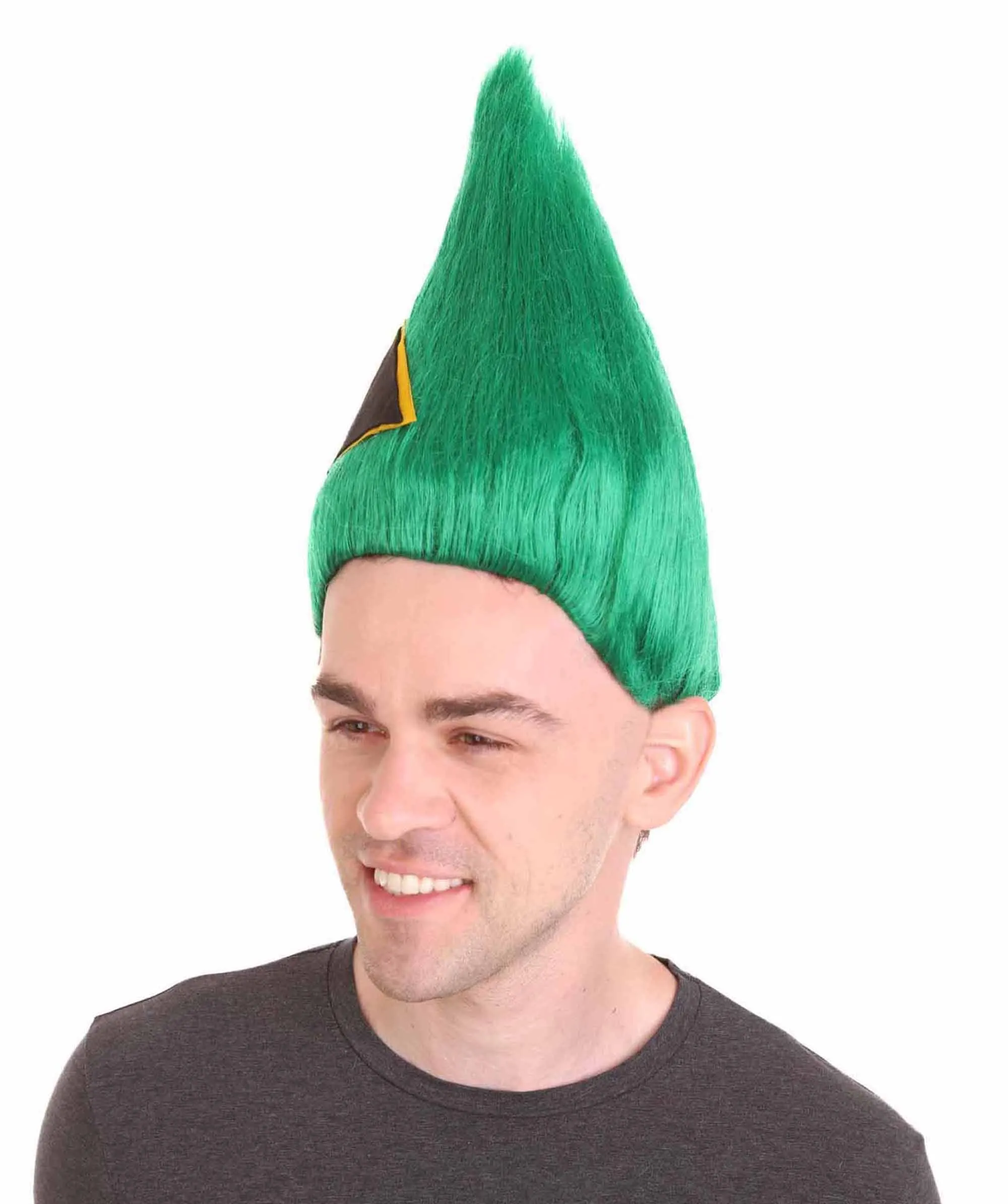 Men's Flag Troll Wig | Premium Breathable Capless Cap