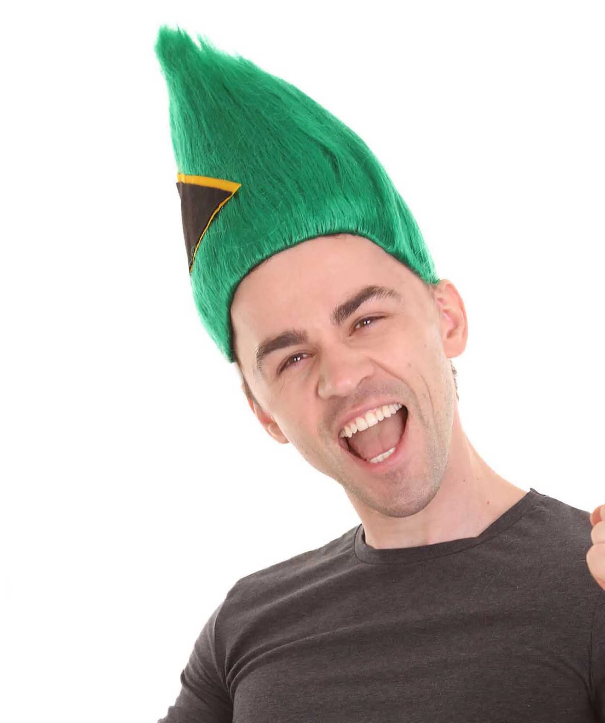 Men's Flag Troll Wig | Premium Breathable Capless Cap