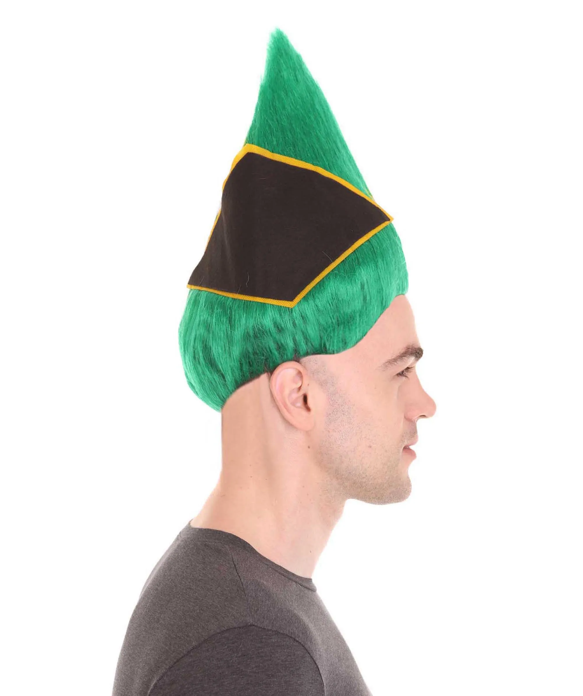 Men's Flag Troll Wig | Premium Breathable Capless Cap