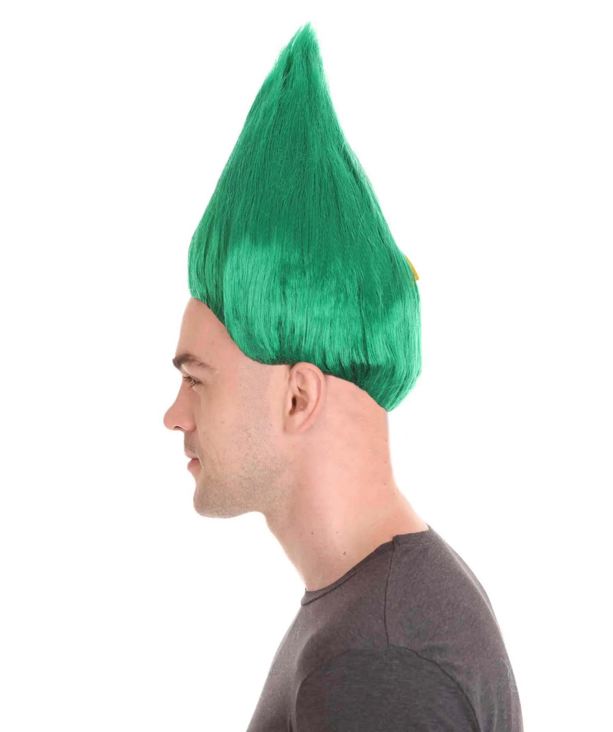 Men's Flag Troll Wig | Premium Breathable Capless Cap