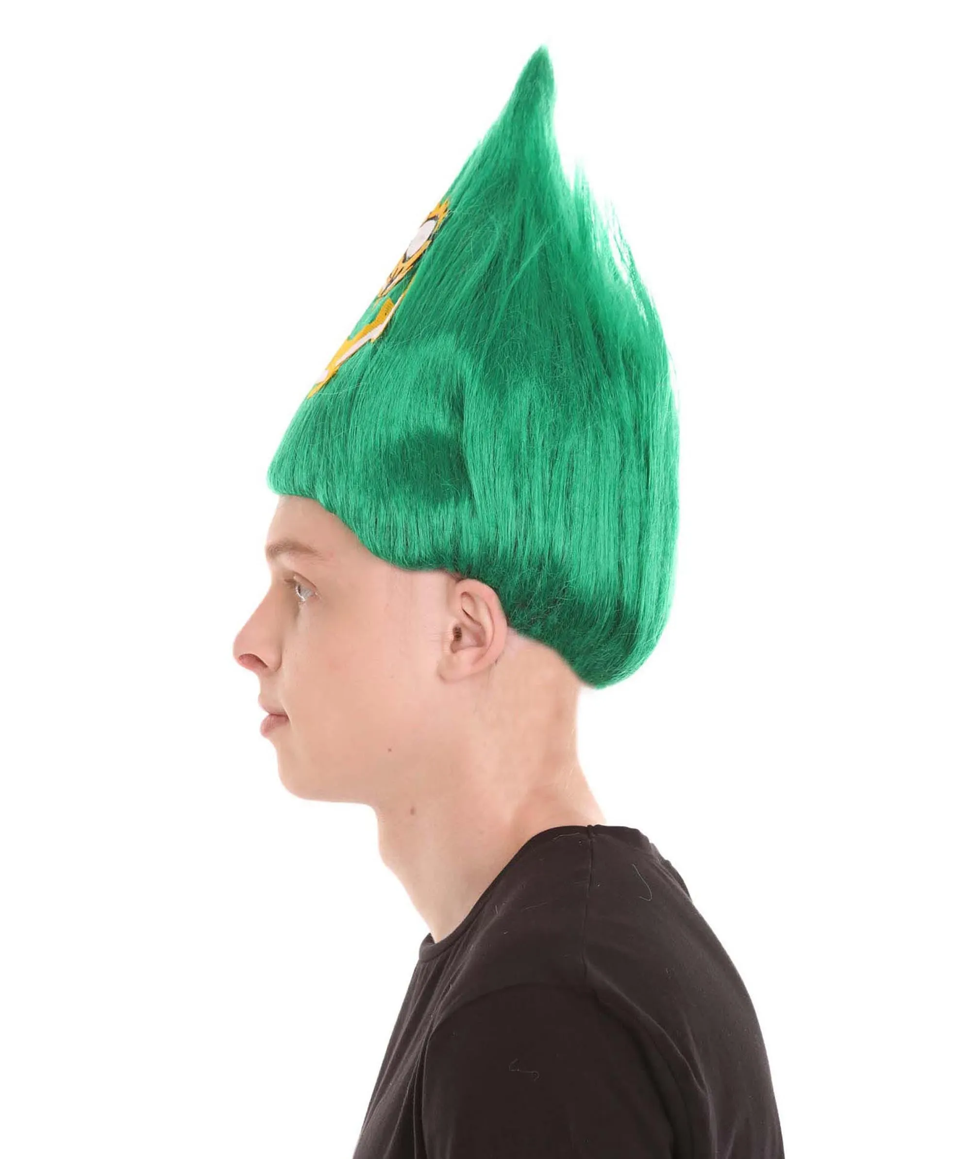 Men's Flag Troll Wig | Premium Breathable Capless Cap