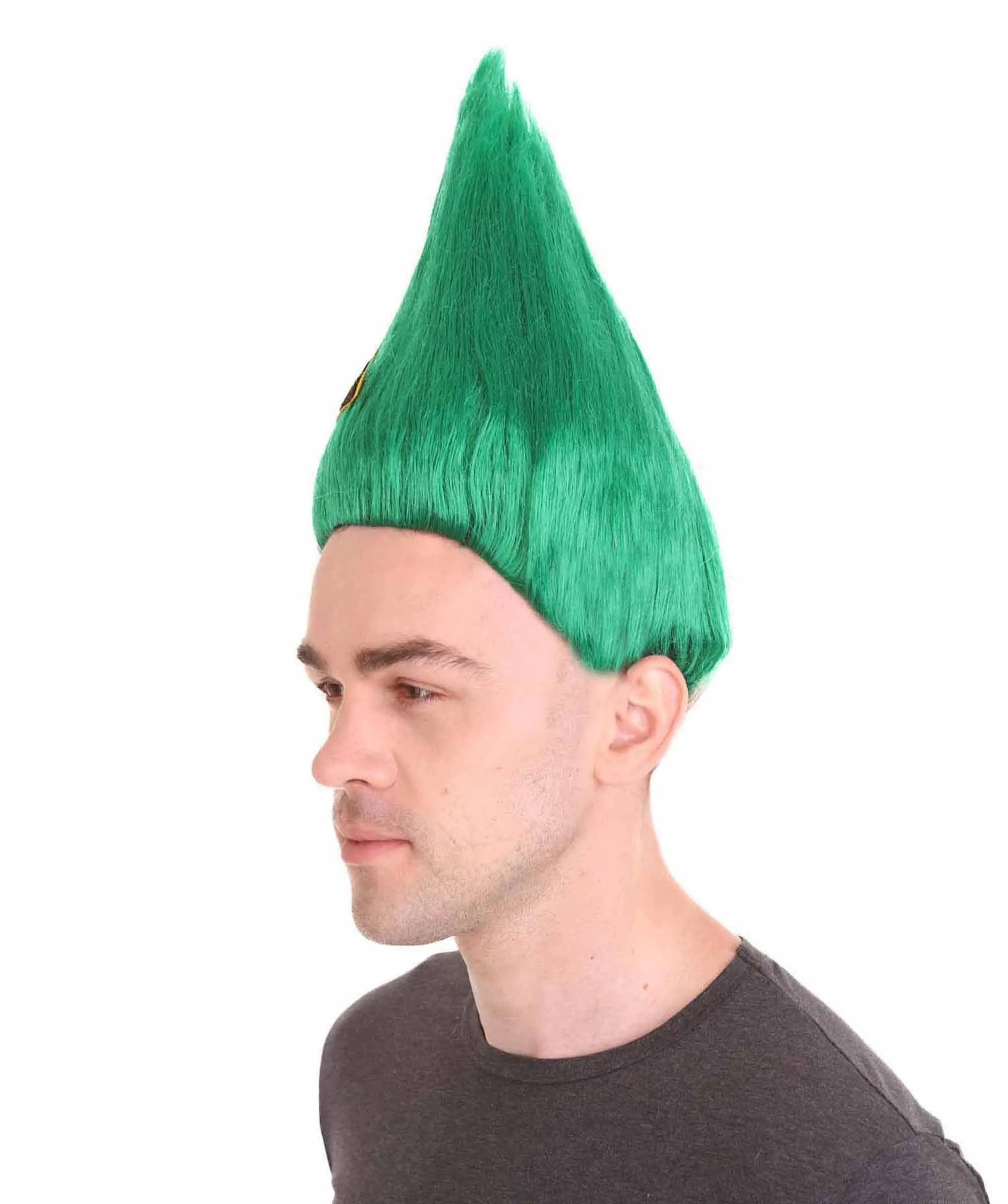 Men's Flag Troll Wig | Premium Breathable Capless Cap